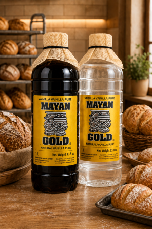 Vainilla Mayan Gold, Oscura 1 litro.